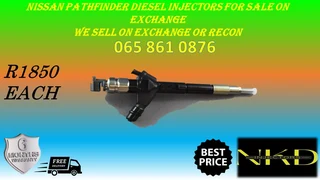 Nissan Pathfinder Diesel Injectors For Sale On Exchange With 6 Months Warranty