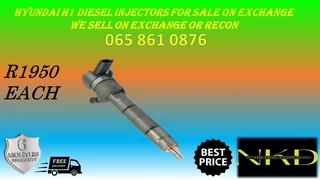 Hyundai H1 Diesel Injectors For Sale On Exchange