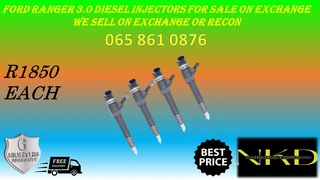 Ford Ranger 3.0 Diesel Injectors For Sale Or To Recon