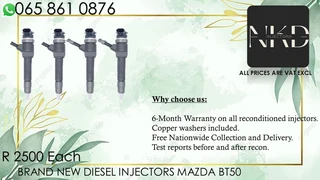 Mazda Bt50 New Diesel Injectors For Sale On Exchange Or To Recon