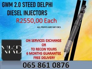 Gwm 2.0 Steed Diesel Injectors For Sale On Exchange
