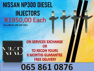Nissan Np300 Diesel Injectors For Sale Or To Recon