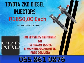Toyota 2kd Diesel Injectors For Sale On Exchange