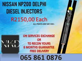 Nissan Np200 Diesel Injectors For Sale On Exchange Or To Recon