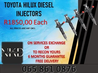 Toyota Hilux Diesel Injectors For Sale On Exchange