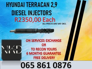 Hyundai 2.9 Diesel Injectors For Sale Oon Exchange