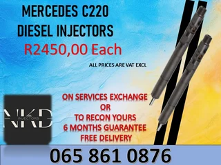 Mercedes C220 Diesel Injectors For Sale On Exchange