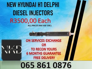 New Hyunadai H1 Diesel Injectors For Sale On Exchange Or To Recon