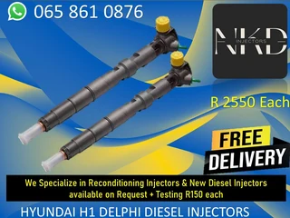 Hyundai J1 Diesel Injectors For Sale Or To Recon