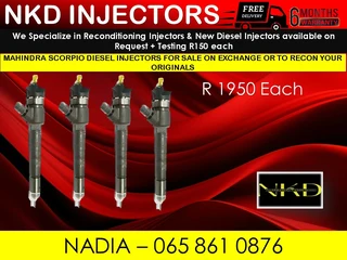 Mahindra Scorpio Diesel Injectors For Sale On Exchange Or Recon