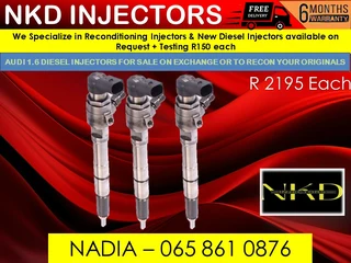 Audi 1.6 Diesel Injectors For Sale On Exchange Or Recon