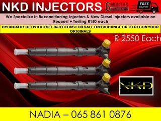 Hyundai H1 Diesel Injectors For Sale Or Recon