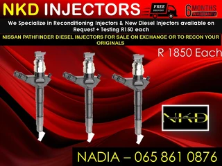 Nissan Pathfinder Diesel Injectors For Sale Or Recon