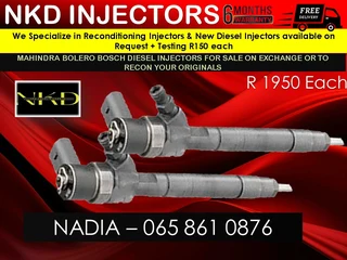 Mahindra Bolero Diesel Injectors For Sale On Exchange Or Recon