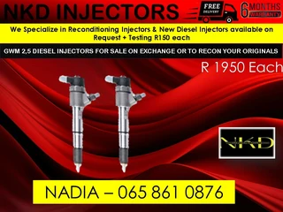 Gwm Steed Diesel Injectors For Sale Or Recon