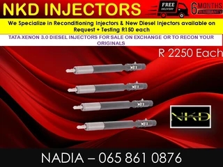 Tata Diesel Injectors For Sale Or Recon