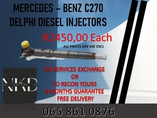 Mercedes C270 Diesel Injectors For Sale On Exchnage Or To Recon