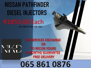 Nissan Pathfinder Diesel Injectors For Sale On Exchange With 6 Months Warranty