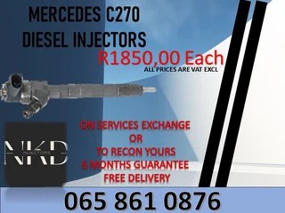 Mercedes C270 Diesel Injectors For Sale On Exchange