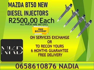 Mazda Bt50 New Diesel Injectos For Sale On Exchange Or To Recon