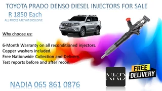 Toyota Prado Diesel Injectors For Sale On Exchange