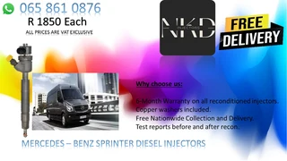 Mercedes Benz Sprinter Diesel Injectors For Sale On Exchange Or To Recon