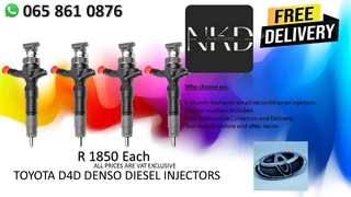 Toyota D4d Diesel Injectors For Sale On Exchange