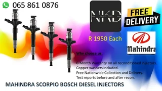 Mahindra Scorpio Diesel Injectors For Sale On Exchange With 6 Months Warranty