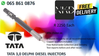 Tata 3.0 Diesel Injectors For Sale On Exchange Or To Recon