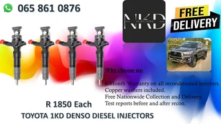 Toyota 1kd Diesel Injectors For Sale On Exchange With 6 Months Warranty