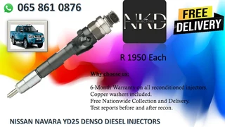 Nissan Navara Yd15 Diesel Injectors For Sale On Exchange With 6 Months Warranty