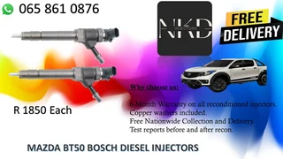 Mazda Bt50 Diesel Injectors For Sale On Exchange Or To Recon With Warranty
