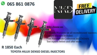 Toyota Hilux Diesel Injectors For Sale On Exchange