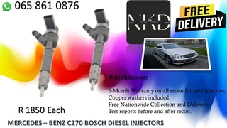 Mercedes C220 Diesel Injectors For Sale Or To Recon