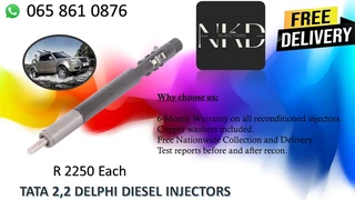 Tata 2.2 Diesel Injectors For Sale On Exchange Or To Recon