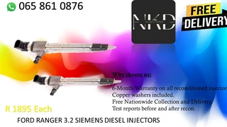 Ford Ranger 3.2 Diesel Injectors For Sale On Exchange With 6 Months Warranty