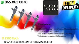 Mazda Bt50 New Diesel Injectors For Sale On Exchange Or To Recon