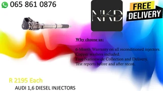 Aidi 1.6 Diesel Injectors For Sale Or To Recon