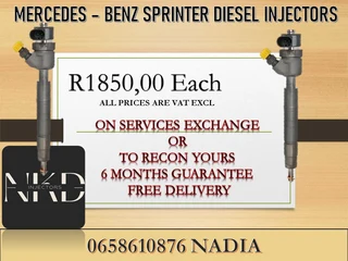 Mercedes Benz Sprinter Diesel Injectors For Sale Or To Recon