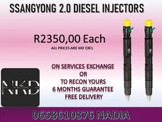 Ssangyong 2.0 Diesel Injectors For Sale Or To Recon With Warranty