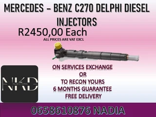 Mercedes C270 Diesel Injectors For Sale On Exchange Or To  Recon