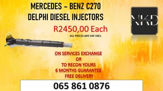 Mercedes C270 Diesel Injectors For Sale Or To Recon