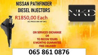 Gwm 2.8 Diesel Injectors For Sale On Exchange With 6 Months Warranty