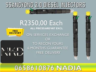Ssangyong 2.0 Diesel Injectors For Sale On Exchange