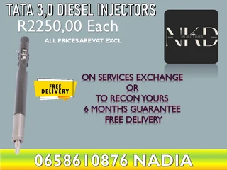 Tata 3.0 Diesel Injectors For Sale On Exchange Or To Recon