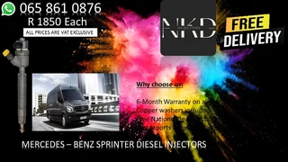 Mercedes Benz Sprinter Diesel Injectors For Sale Or To Recon