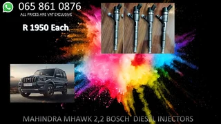 Mahindra Mhawk 2.2 Diesel Injectors For Sale On Exchange Or To Recon