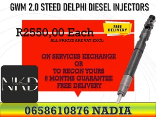 Gwm 2.0 Steed Diesel Injectors For Sale On Exchange Or To Recon