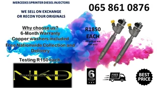 Mercedes Benz Sprinter Diesel Injectors For Sale On Exchange Or To Recon