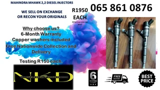 Mahindra Mhawk 2.2 Diesel Injectors For Sale On Exchange With Warranty